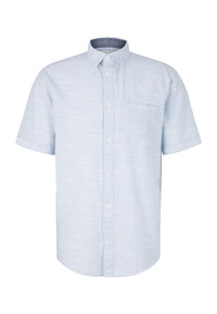 Tom Tailor Tom Tailor Kurzarmhemd mit melierter Struktur