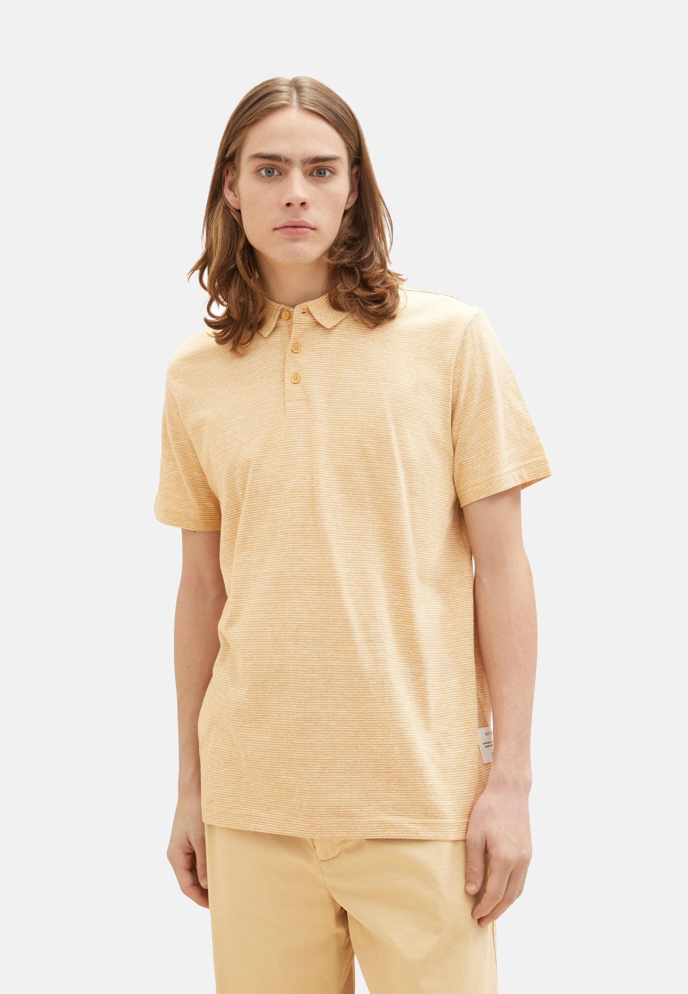 Tom Tailor Kurzarmshirt mit Polokragen gestreift