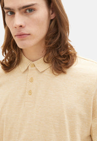 Tom Tailor Kurzarmshirt mit Polokragen gestreift