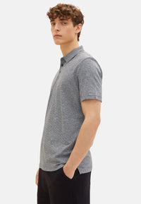 Tom Tailor Kurzarmshirt mit Polokragen gestreift