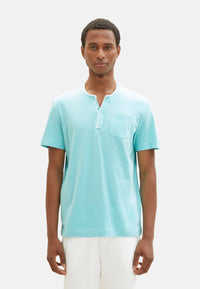 Tom Tailor Kurzarmshirt Henley