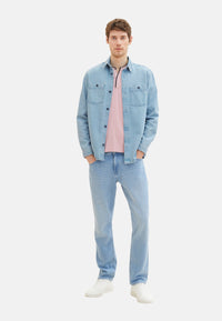 Tom Tailor Kurzarmshirt Henley