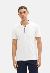 Tom Tailor Kurzarmshirt Henley