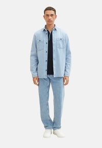 Tom Tailor Kurzarmshirt Henley