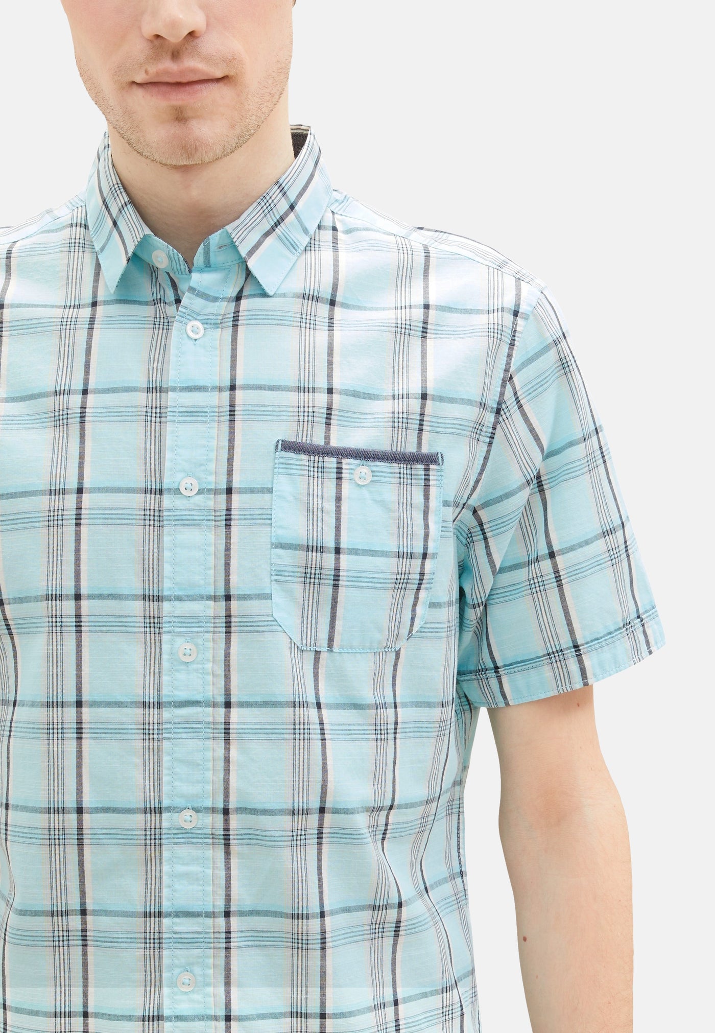 Tom Tailor Kurzarmhemd kariert