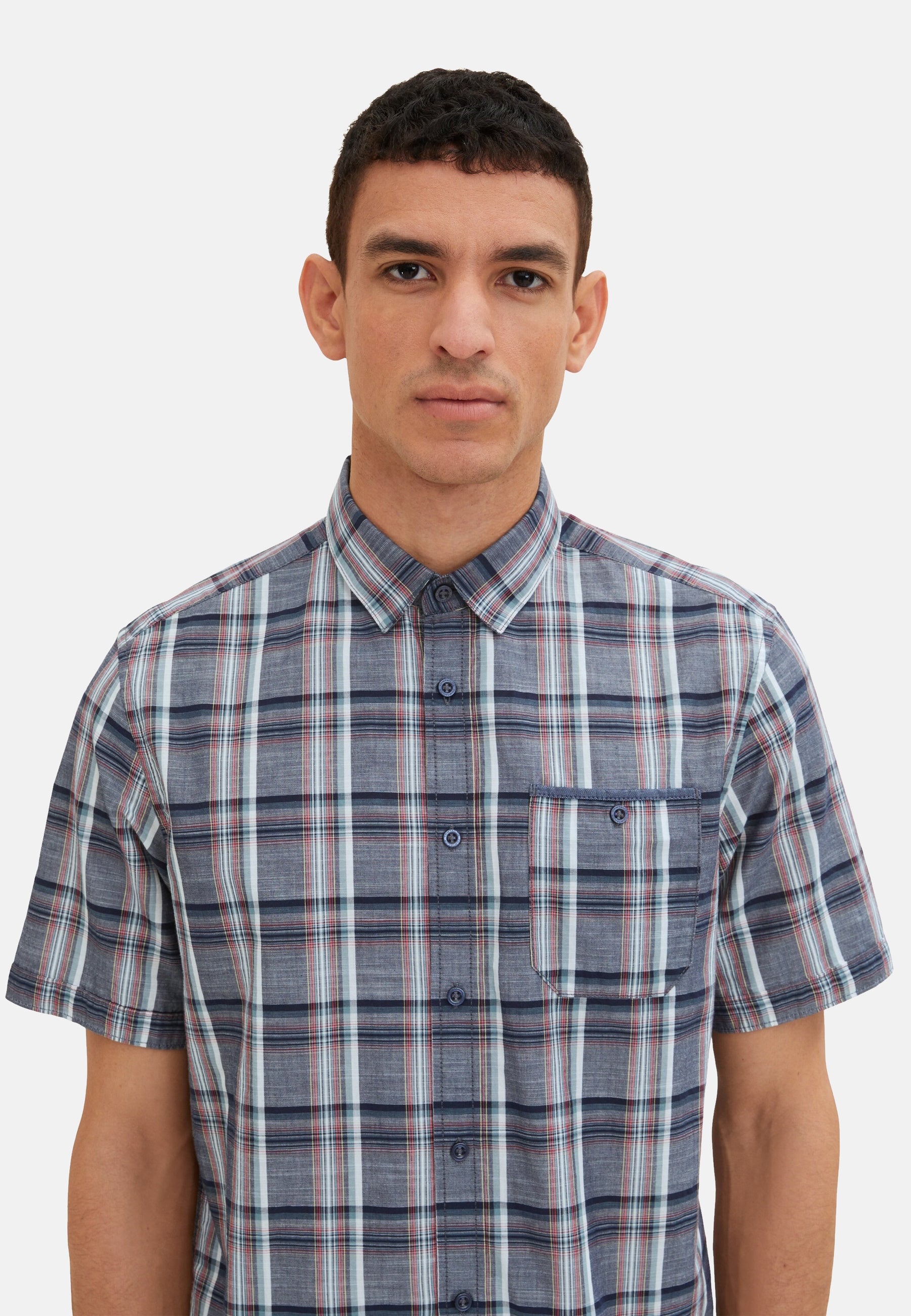 Tom Tailor Kurzarmhemd kariert