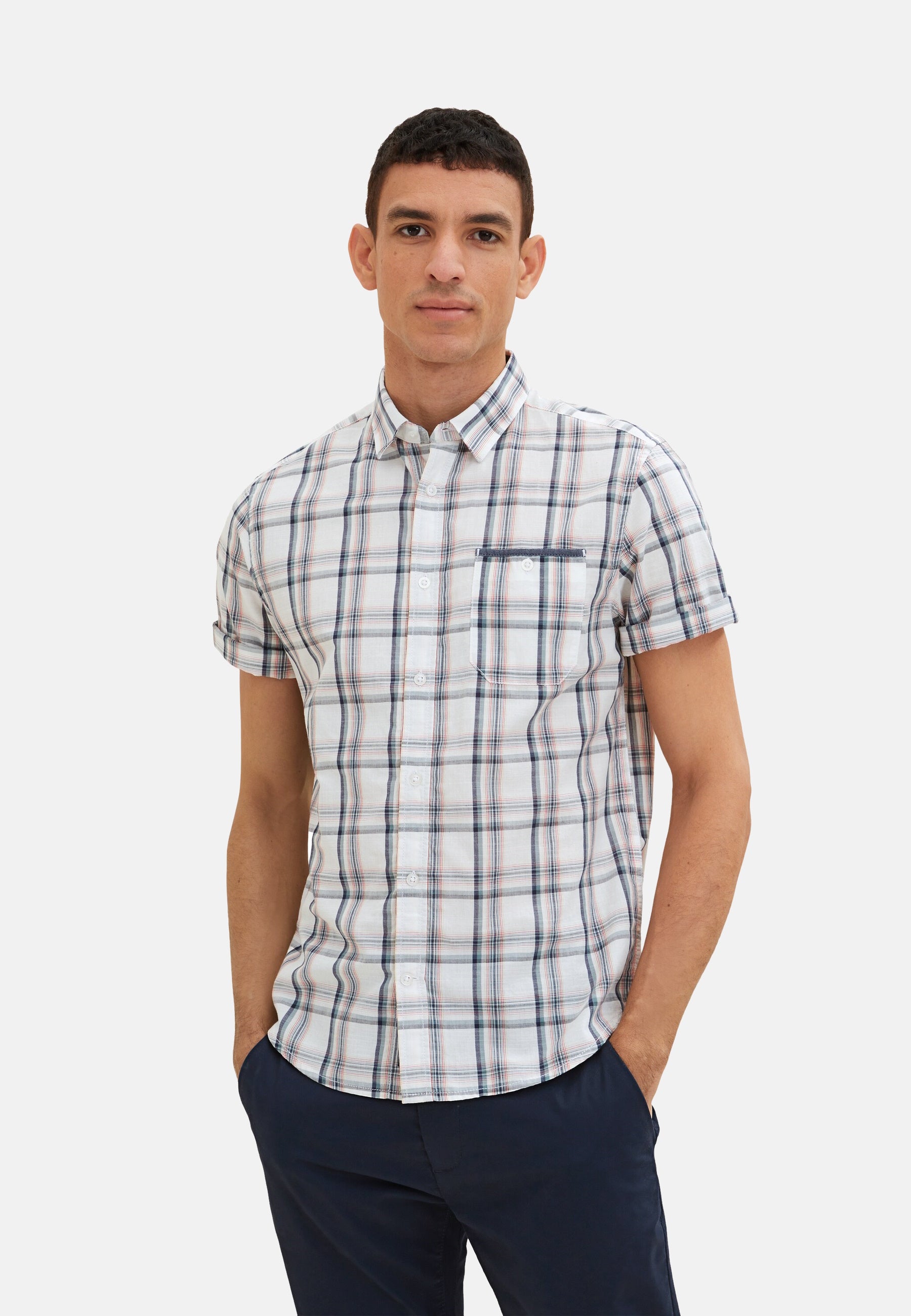 Tom Tailor Kurzarmhemd kariert