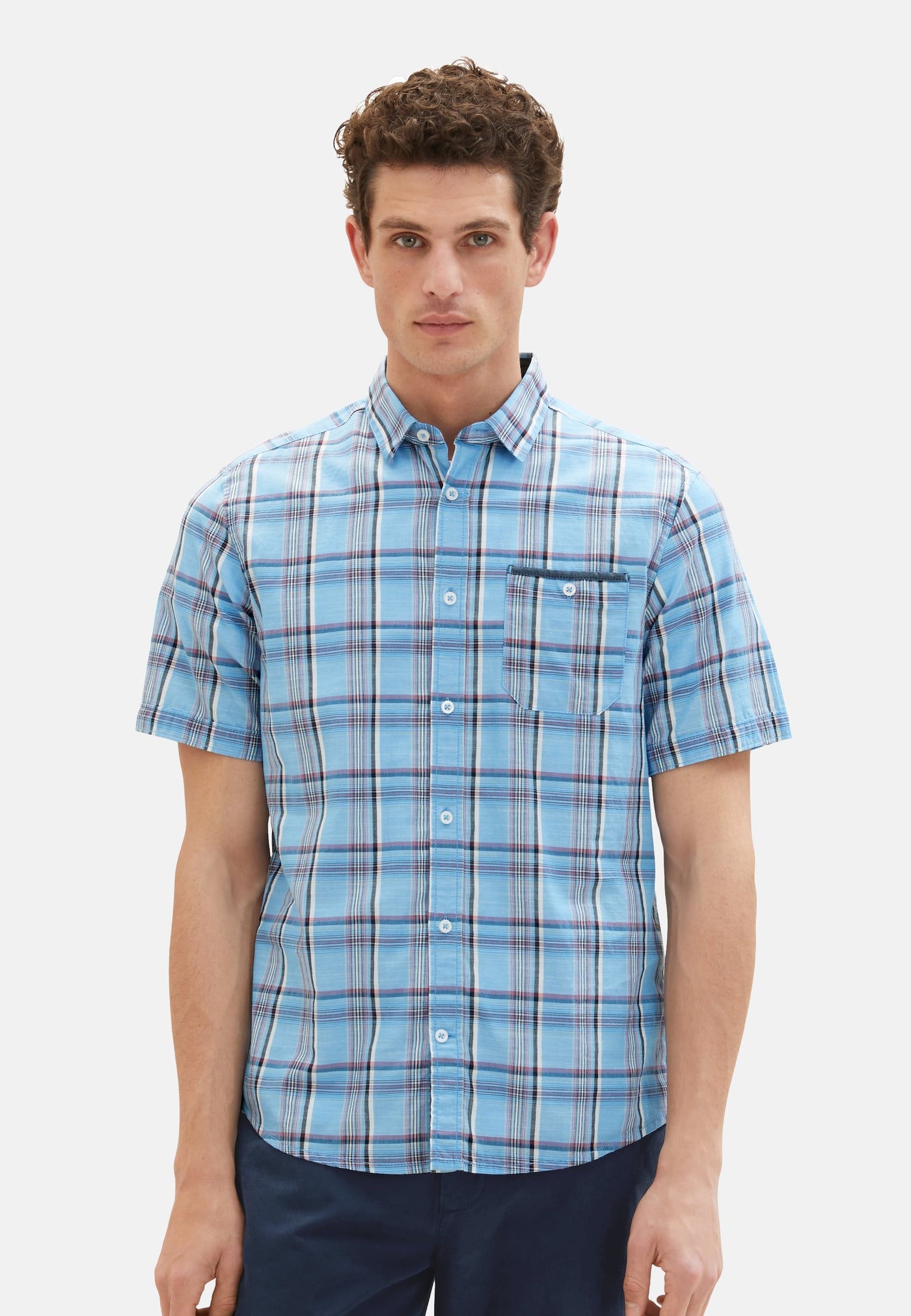 Tom Tailor Kurzarmhemd kariert