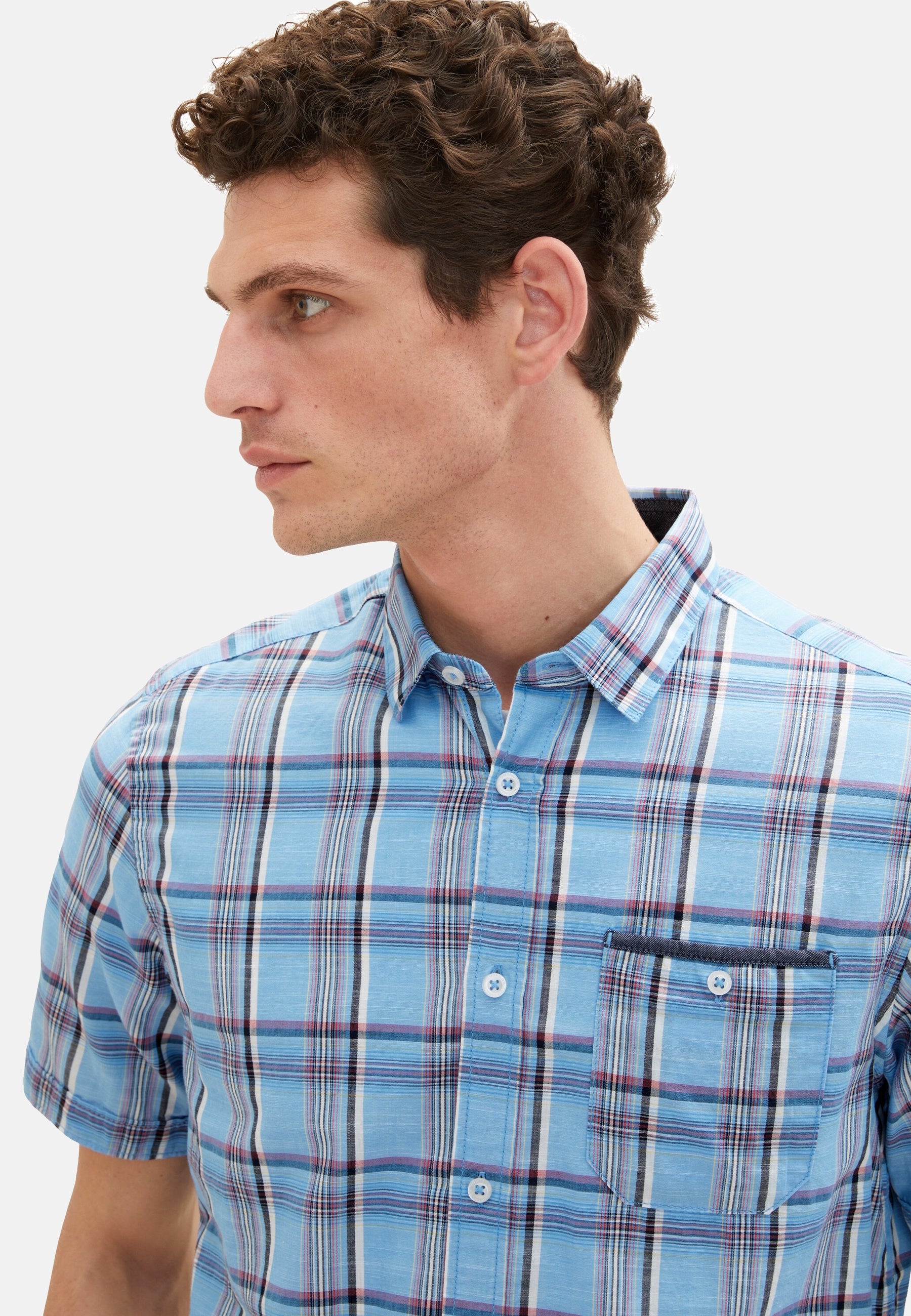 Tom Tailor Kurzarmhemd kariert