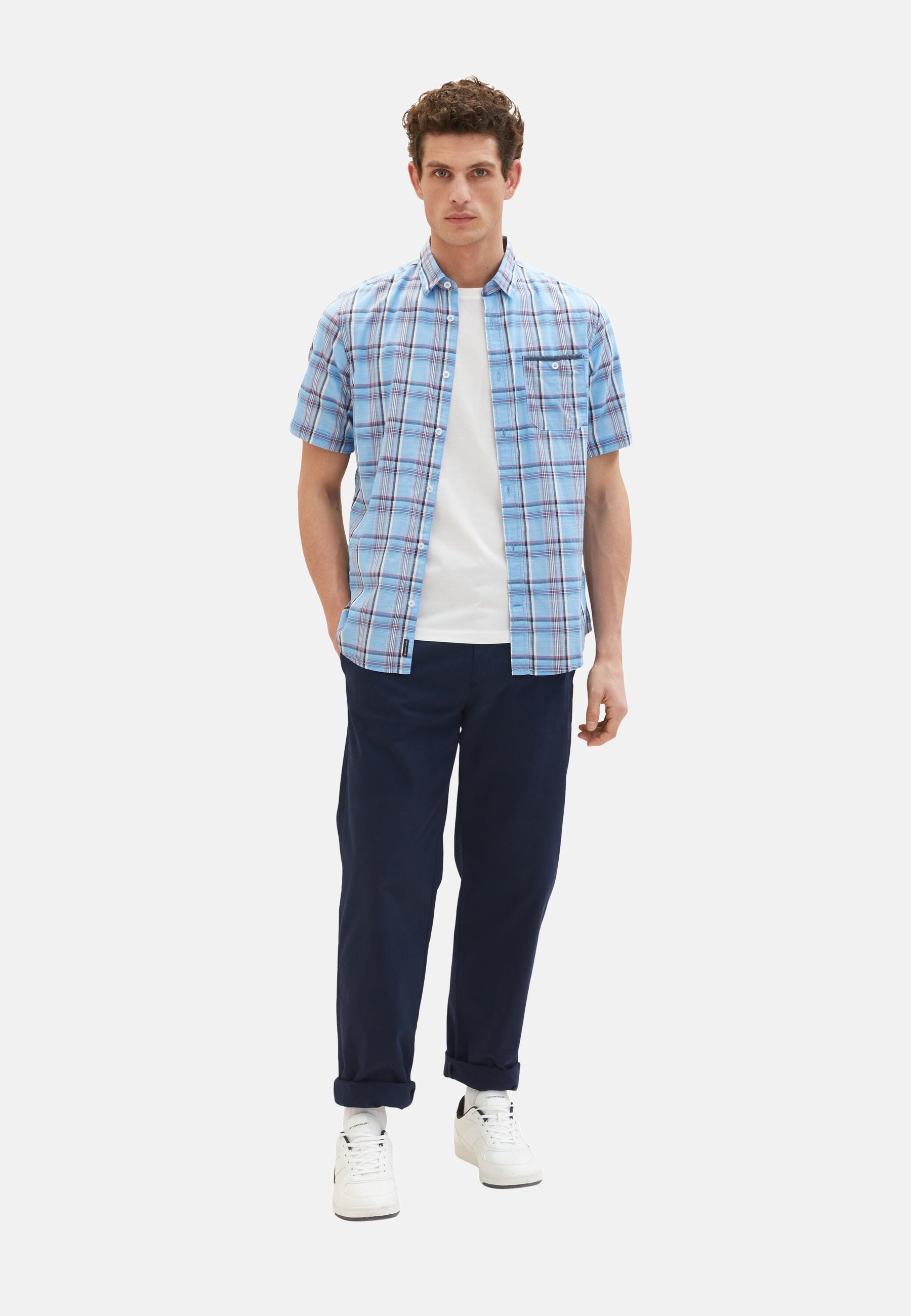 Tom Tailor Kurzarmhemd kariert