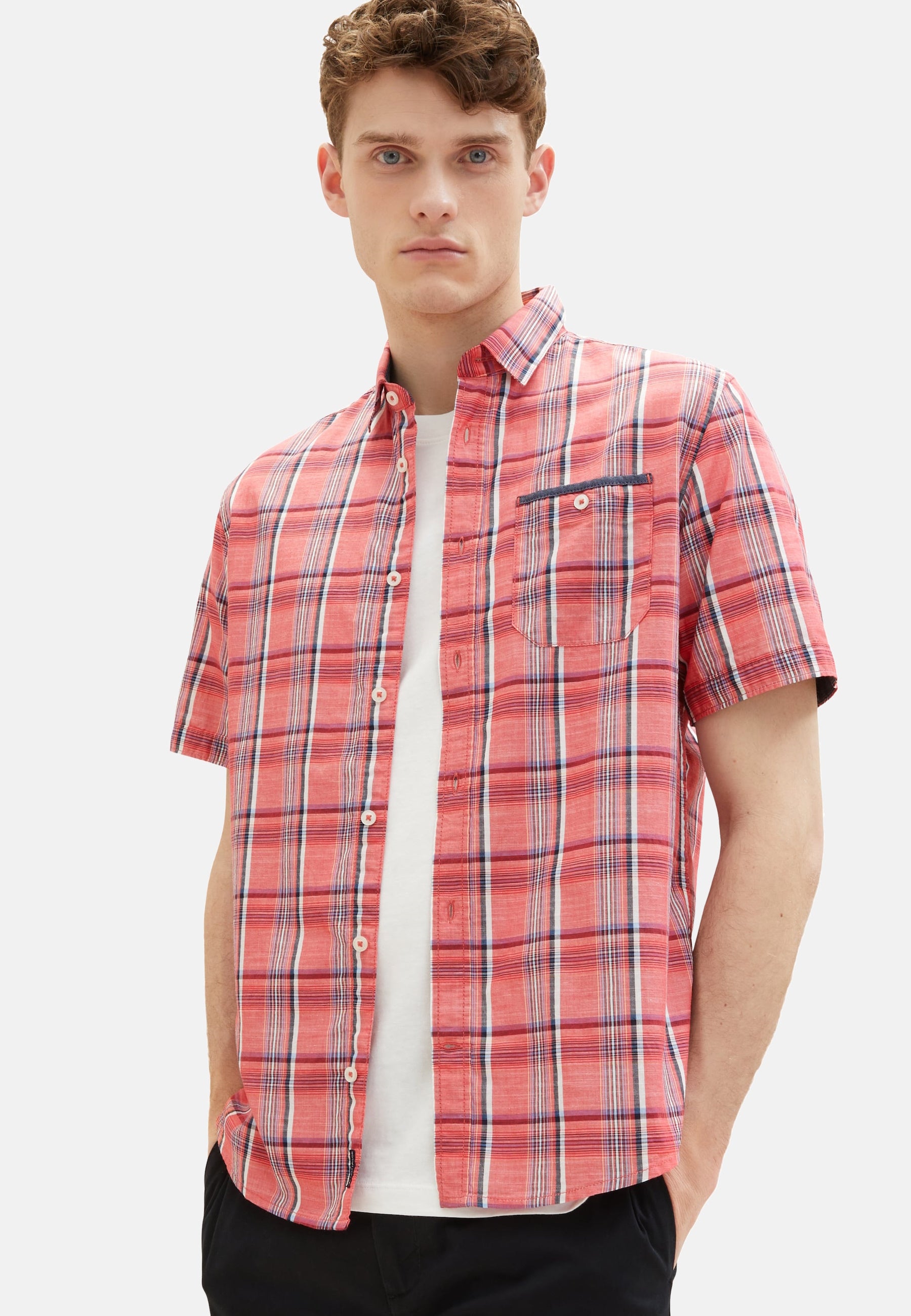 Tom Tailor Kurzarmhemd kariert