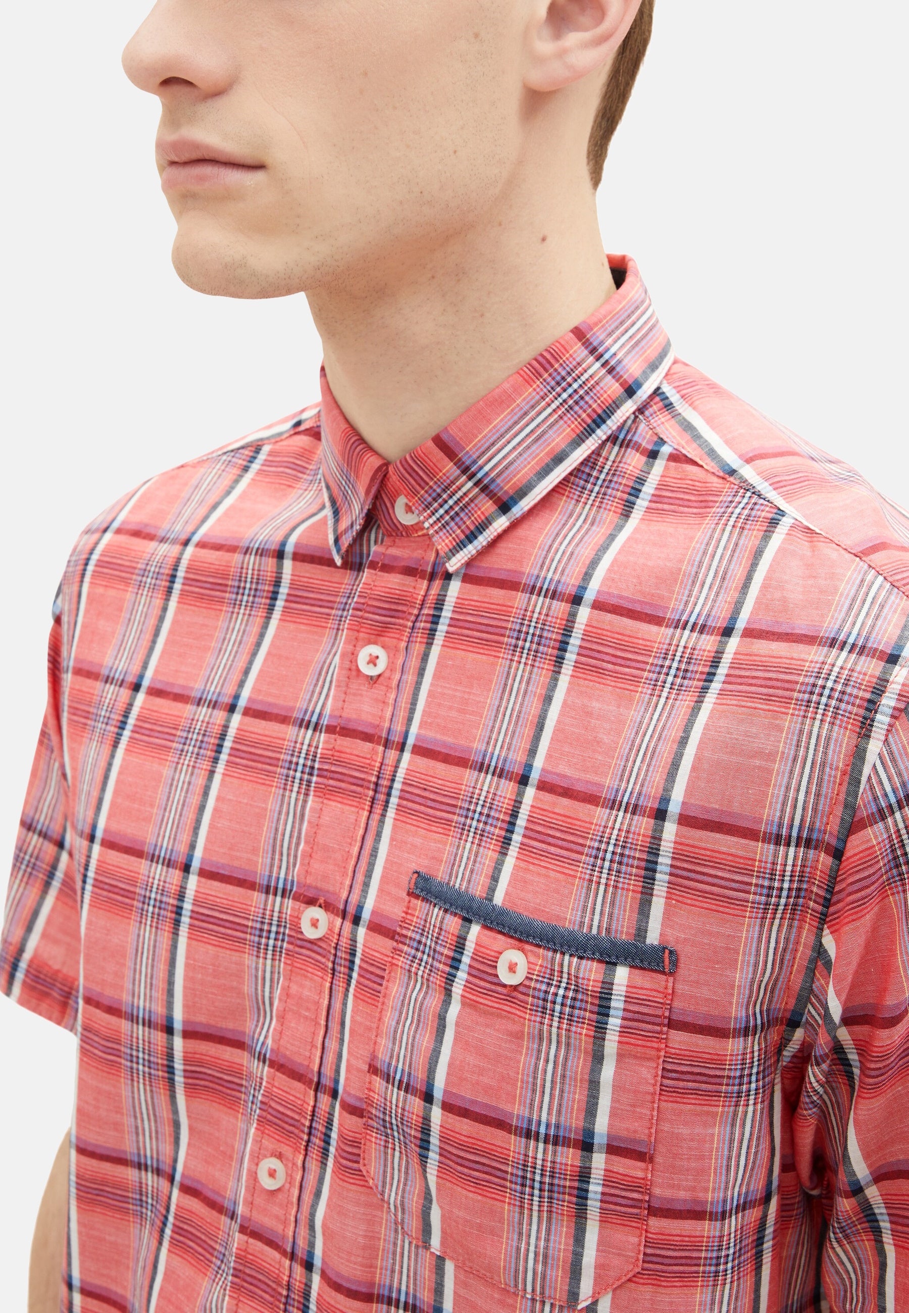 Tom Tailor Kurzarmhemd kariert