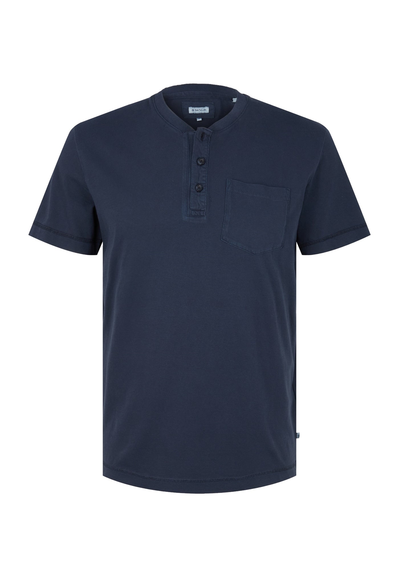Tom Tailor Kurzarmshirt Henley