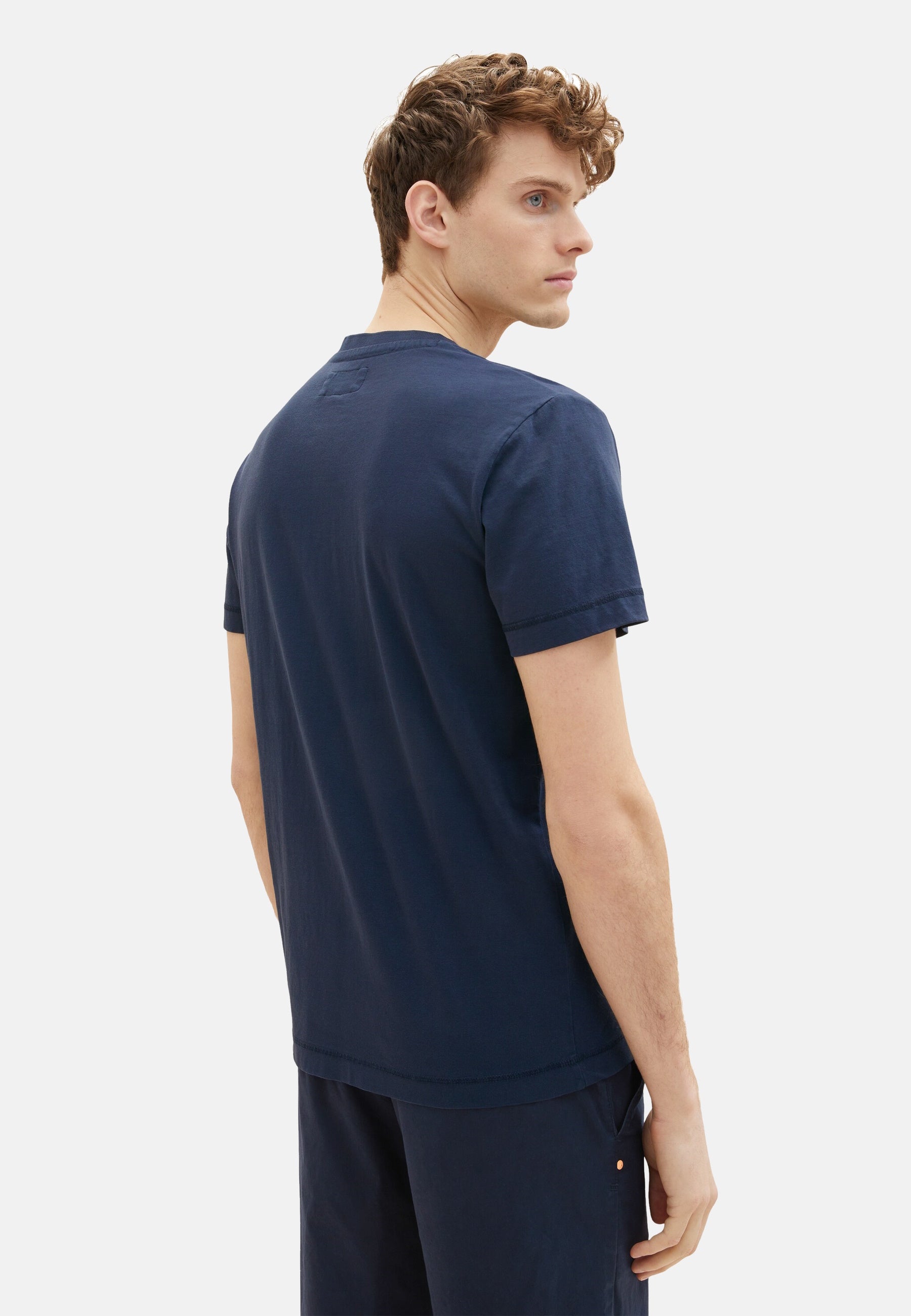Tom Tailor Kurzarmshirt Henley