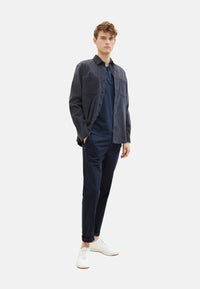 Tom Tailor Kurzarmshirt Henley