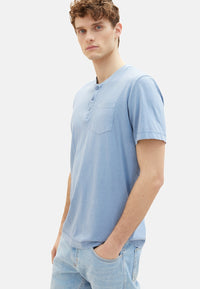 Tom Tailor Kurzarmshirt Henley
