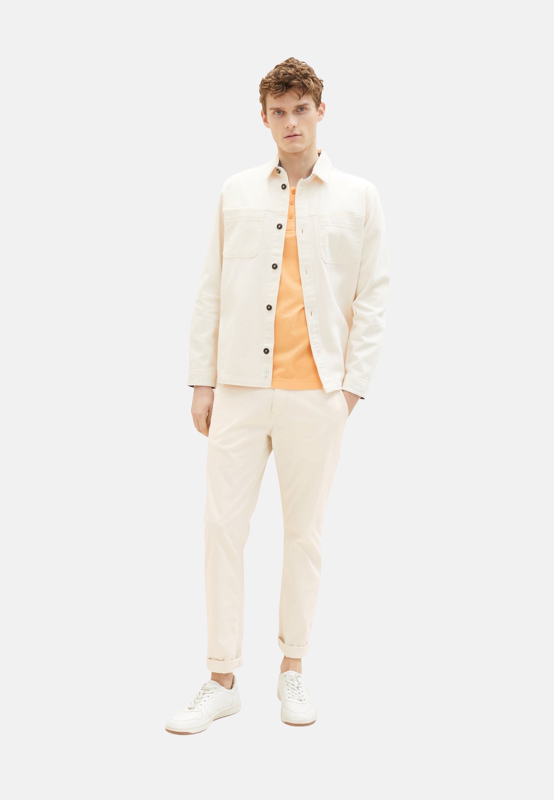 Tom Tailor Kurzarmshirt Henley