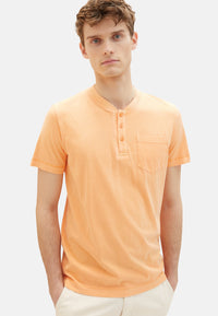 Tom Tailor Kurzarmshirt Henley