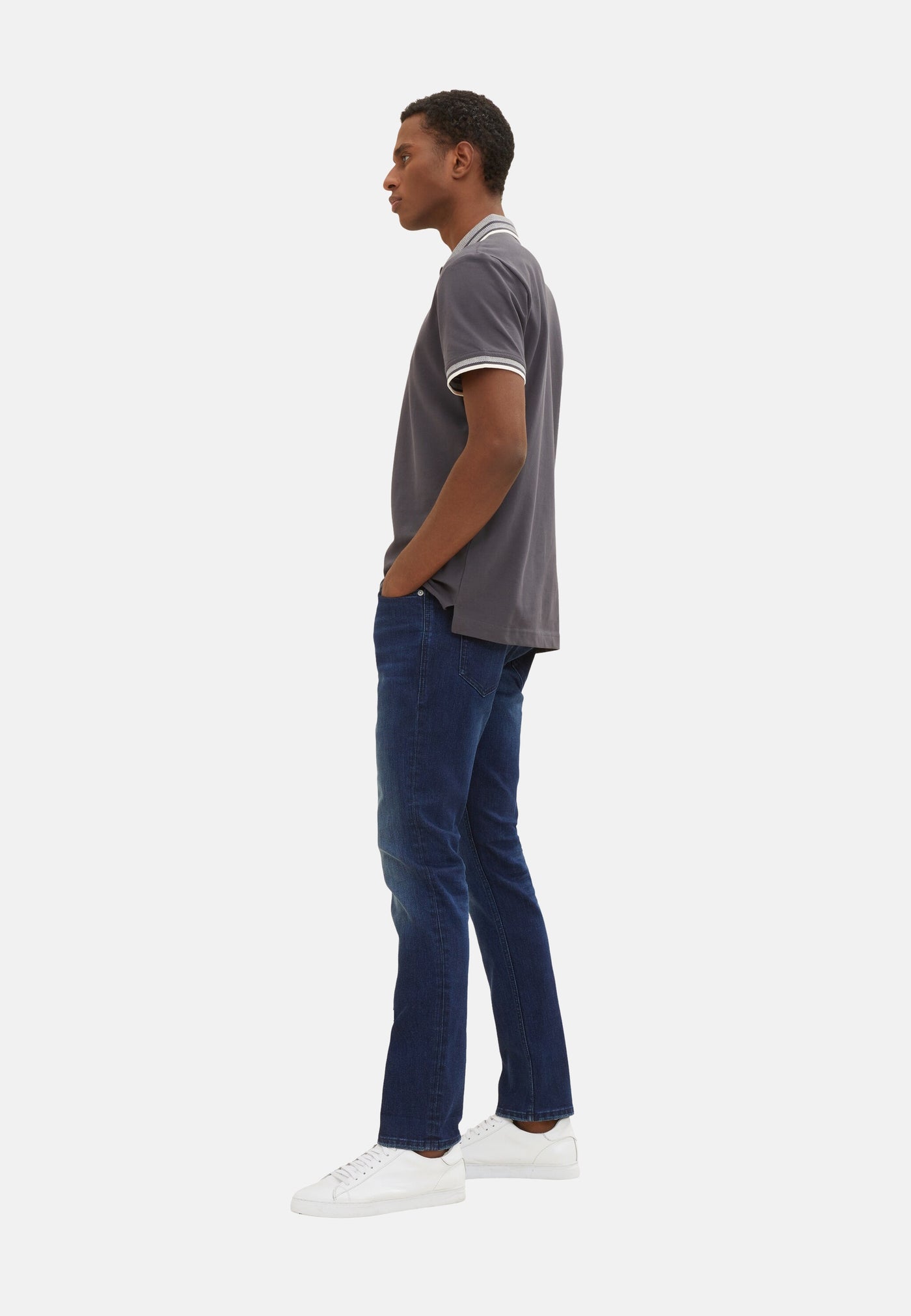 Tom Tailor Josh Regular Slim Coolmax Five-Pocket-Style lange Hose