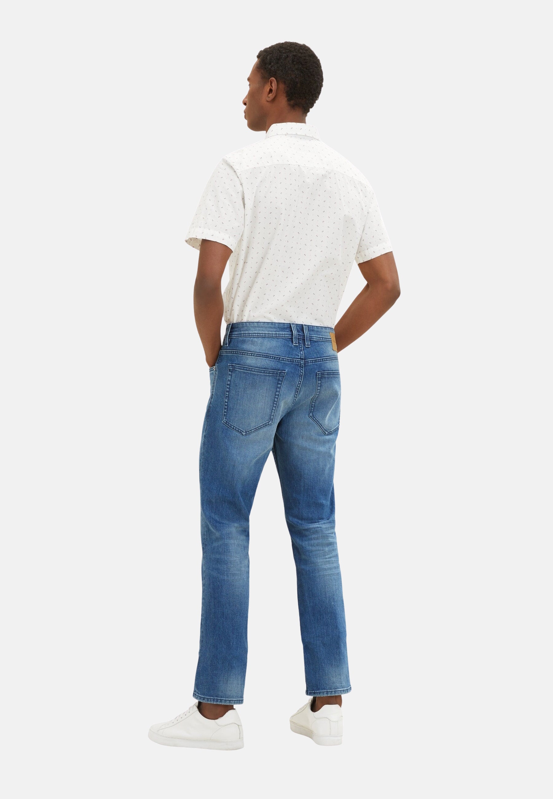 Tom Tailor Josh Regular Slim Coolmax Five-Pocket-Style lange Hose