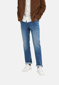 Tom Tailor Josh Regular Slim Coolmax Five-Pocket-Style lange Hose