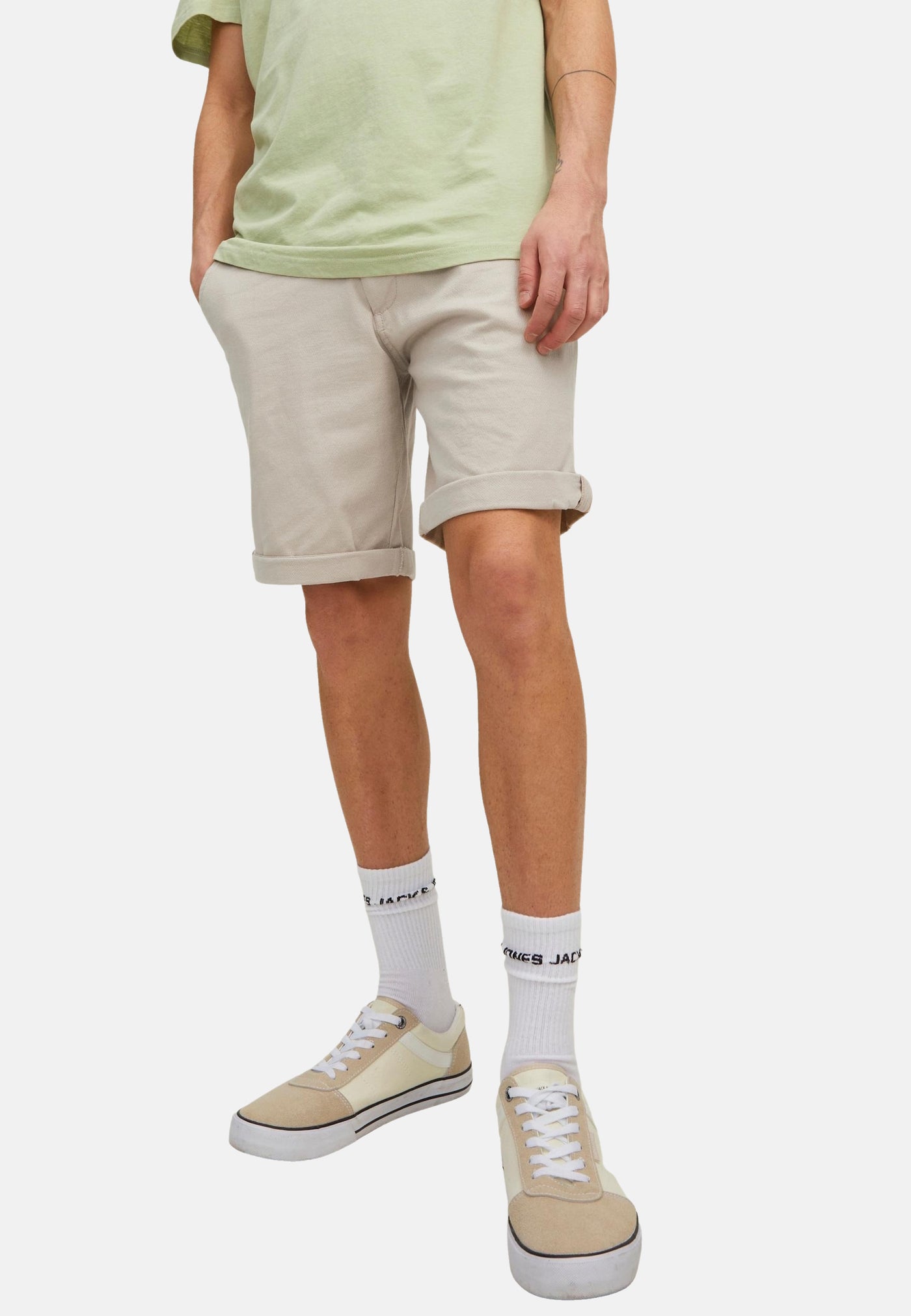 Jack & Jones Bemuda FURY SHORTS mit seitlichen Eingrifftaschen