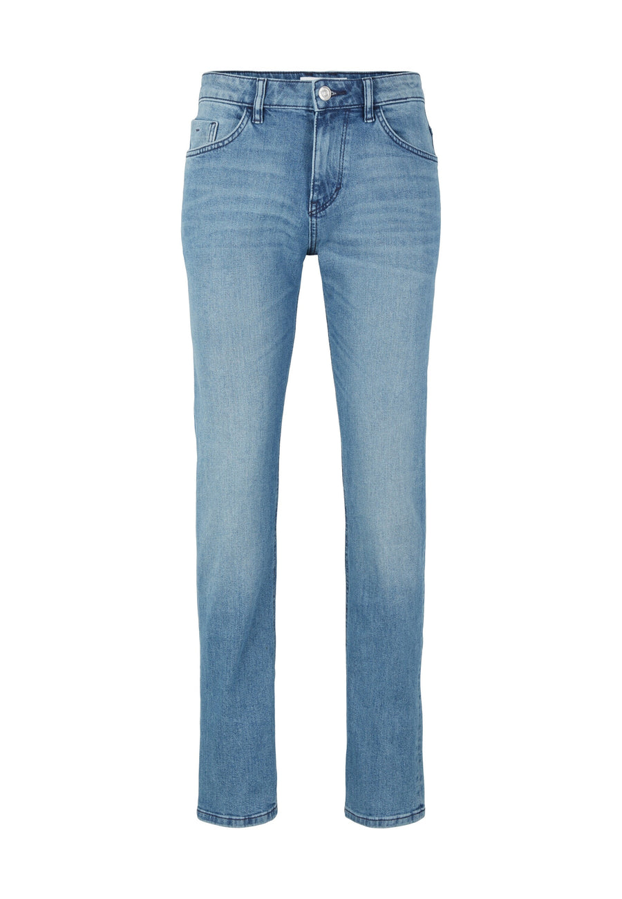 Tom Tailor JOSH Slim Jeans im 5-Pocket-Style mit Reißverschluss und Knopf