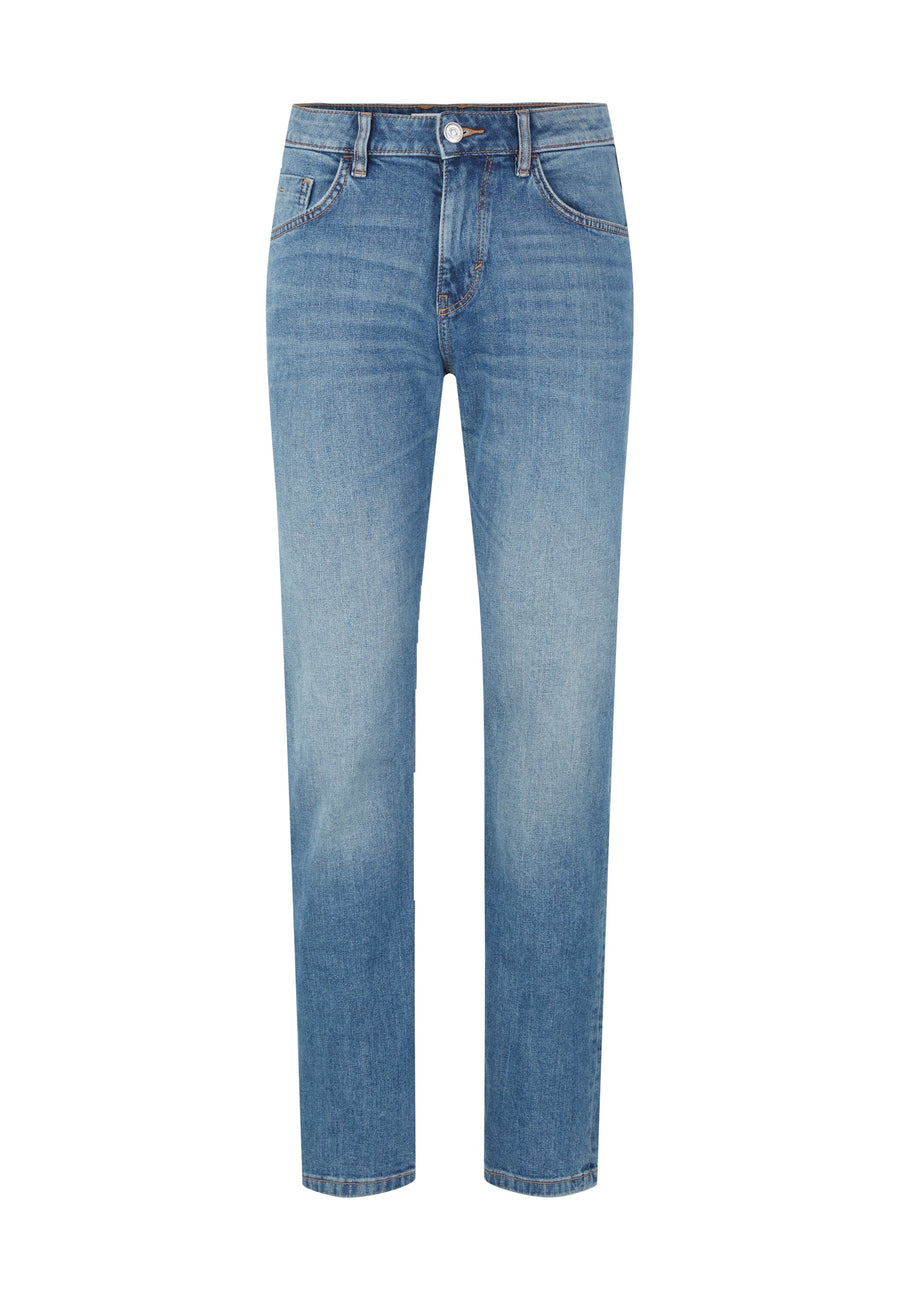 Tom Tailor JOSH Slim Jeans im 5-Pocket-Style mit Reißverschluss und Knopf