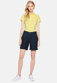Soccx Bermuda-Shorts mit Turn-Up-Saum und seitlichen Einschubtaschen mit Krempelsaum