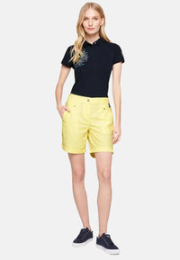 Soccx Bermuda-Shorts mit Turn-Up-Saum und seitlichen Einschubtaschen mit Krempelsaum