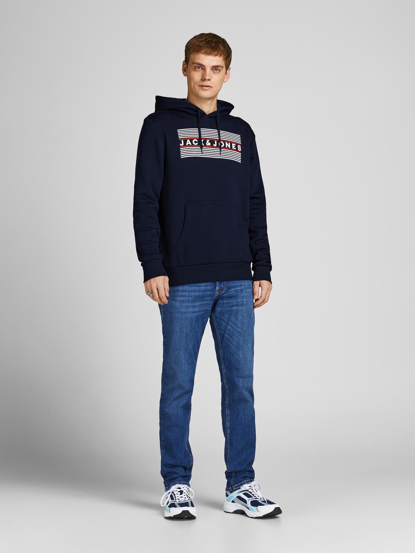 Jack & Jones CORP LOGO Kapuzensweatshirt
