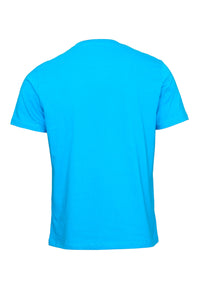 Ragman Rundhals-T-Shirt aus Baumwolle mit Print