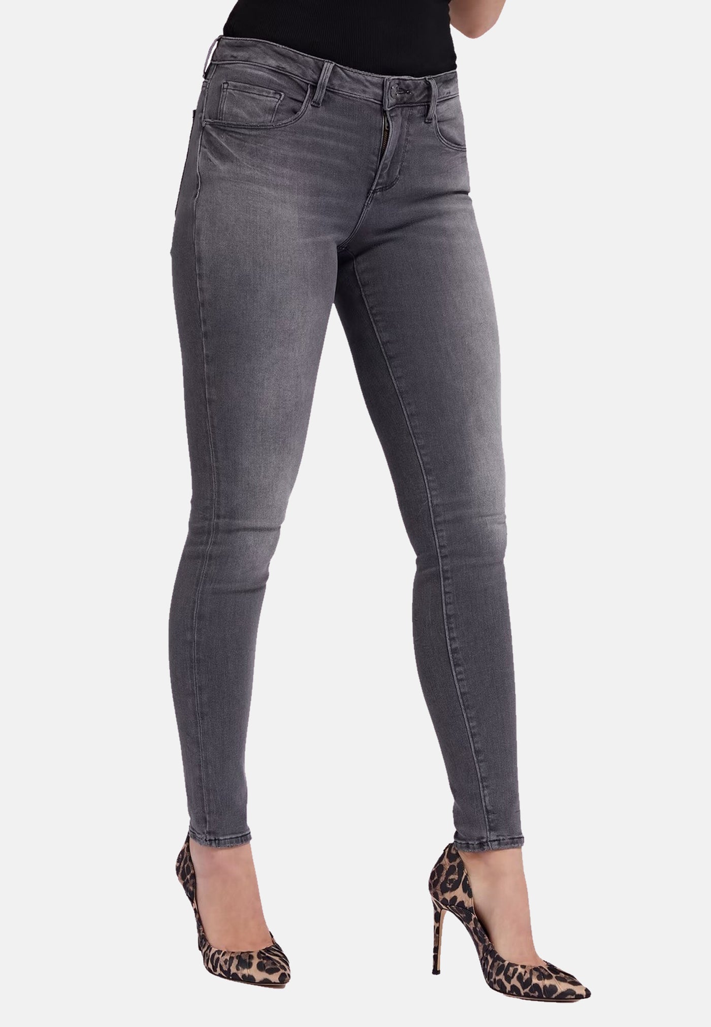 Guess Skinny-Fit-Jeans ANNETTE mit Label-Patch im 5-Pocket Style