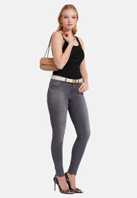 Guess Skinny-Fit-Jeans ANNETTE mit Label-Patch im 5-Pocket Style
