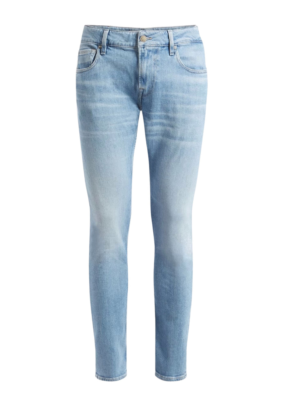 Guess Skinny-Fit-Jeans Miami mit Label-Patch im 5-Pocket Style