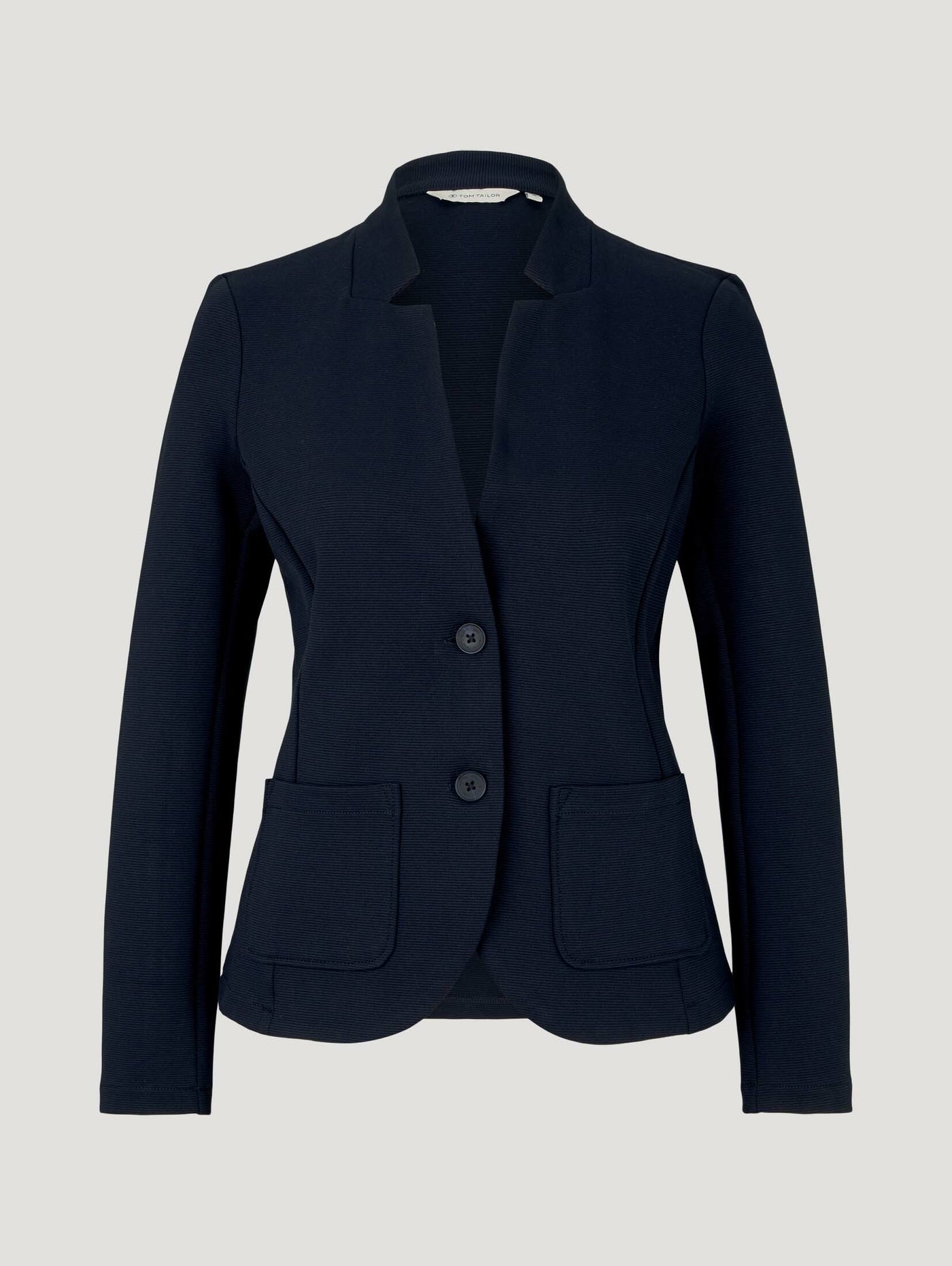 Tom Tailor Strukturierter Ottoman Blazer Slim Fit