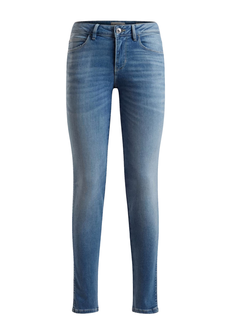 Guess Skinny-Fit-Jeans CURVE X mit Label-Patch im 5-Pocket Style