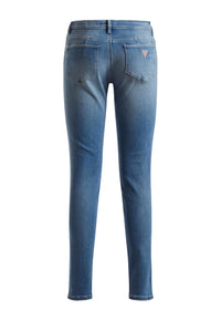 Guess Skinny-Fit-Jeans CURVE X mit Label-Patch im 5-Pocket Style