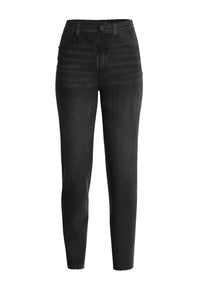 Guess Bequeme MOM JEANS mit Label-Patch im 5-Pocket Style