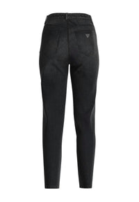 Guess Bequeme MOM JEANS mit Label-Patch im 5-Pocket Style