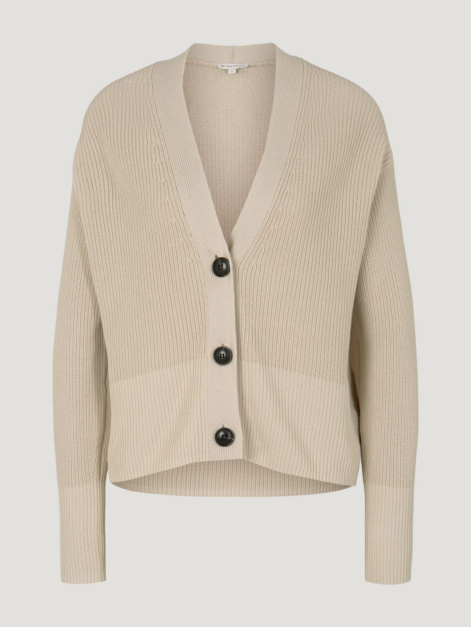 Tom Tailor Kurzer Cardigan Regular Fit