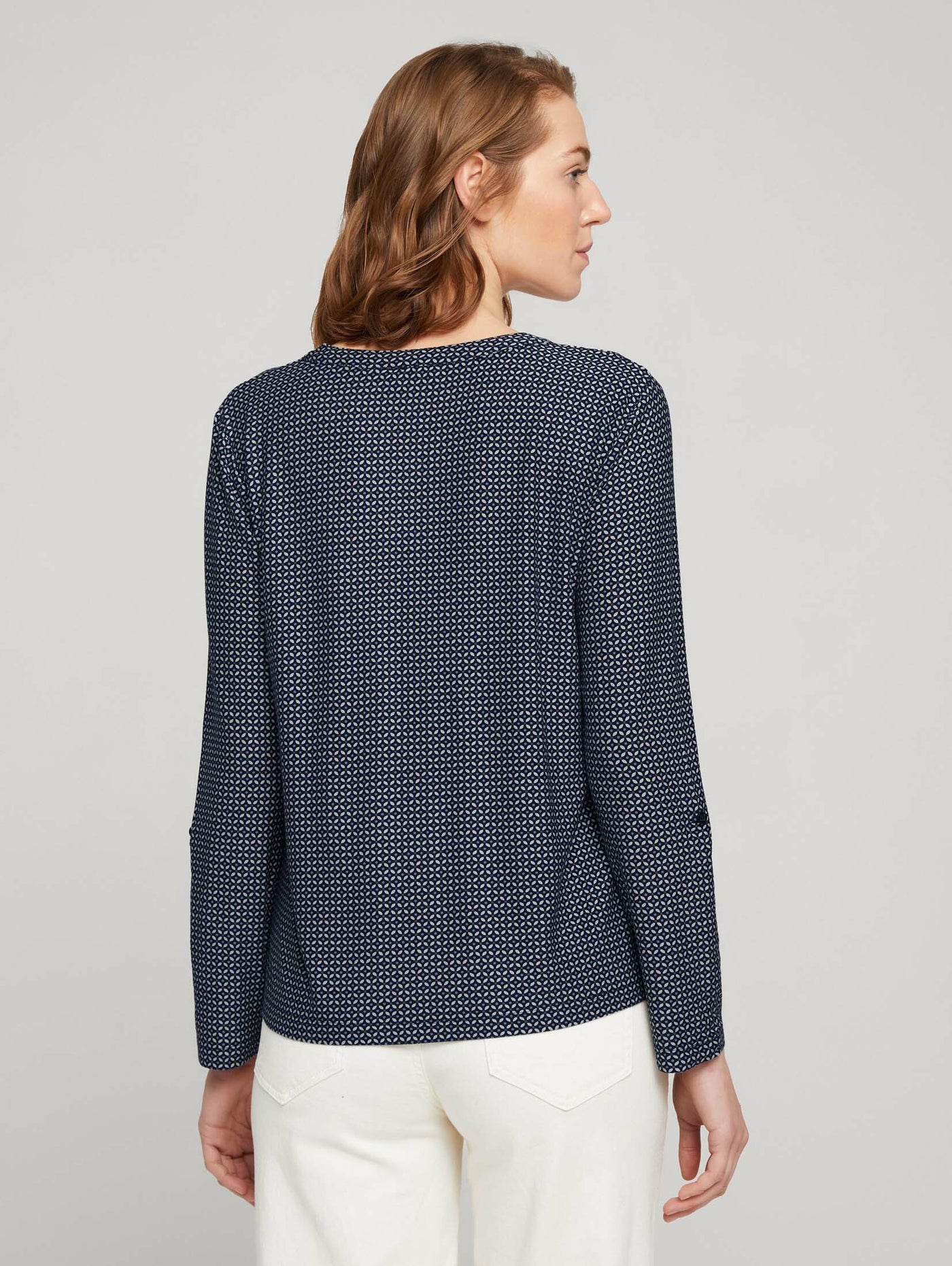 Tom Tailor hemdartiges Shirt Regular Fit Henleyausschnitt