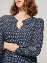 Tom Tailor hemdartiges Shirt Regular Fit Henleyausschnitt