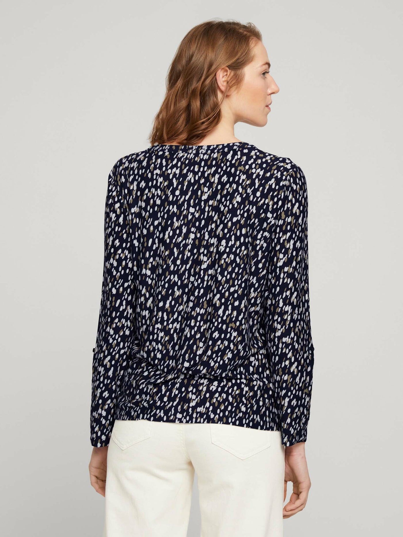 Tom Tailor hemdartiges Shirt Regular Fit Henleyausschnitt