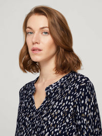 Tom Tailor hemdartiges Shirt Regular Fit Henleyausschnitt