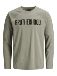Jack & Jones JCOBRICE TEE LS CREW NECK