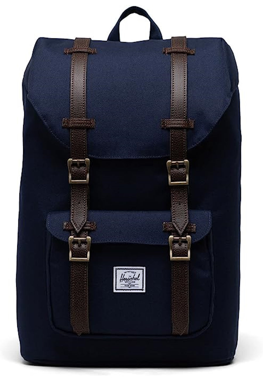 Herschel LITTLE AMERICA MID Backpack 17 L mit Laptopfach, Seitenfach und Fronttasche