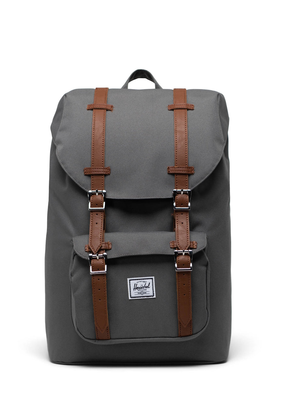 Herschel LITTLE AMERICA MID Backpack 17 L mit Laptopfach, Seitenfach und Fronttasche