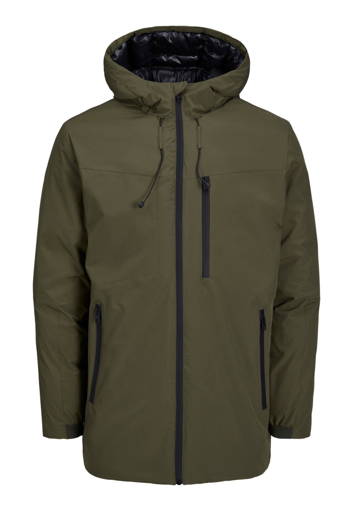 Jack & Jones Payne Parka Jacke mit Kapuze und Kordelzug