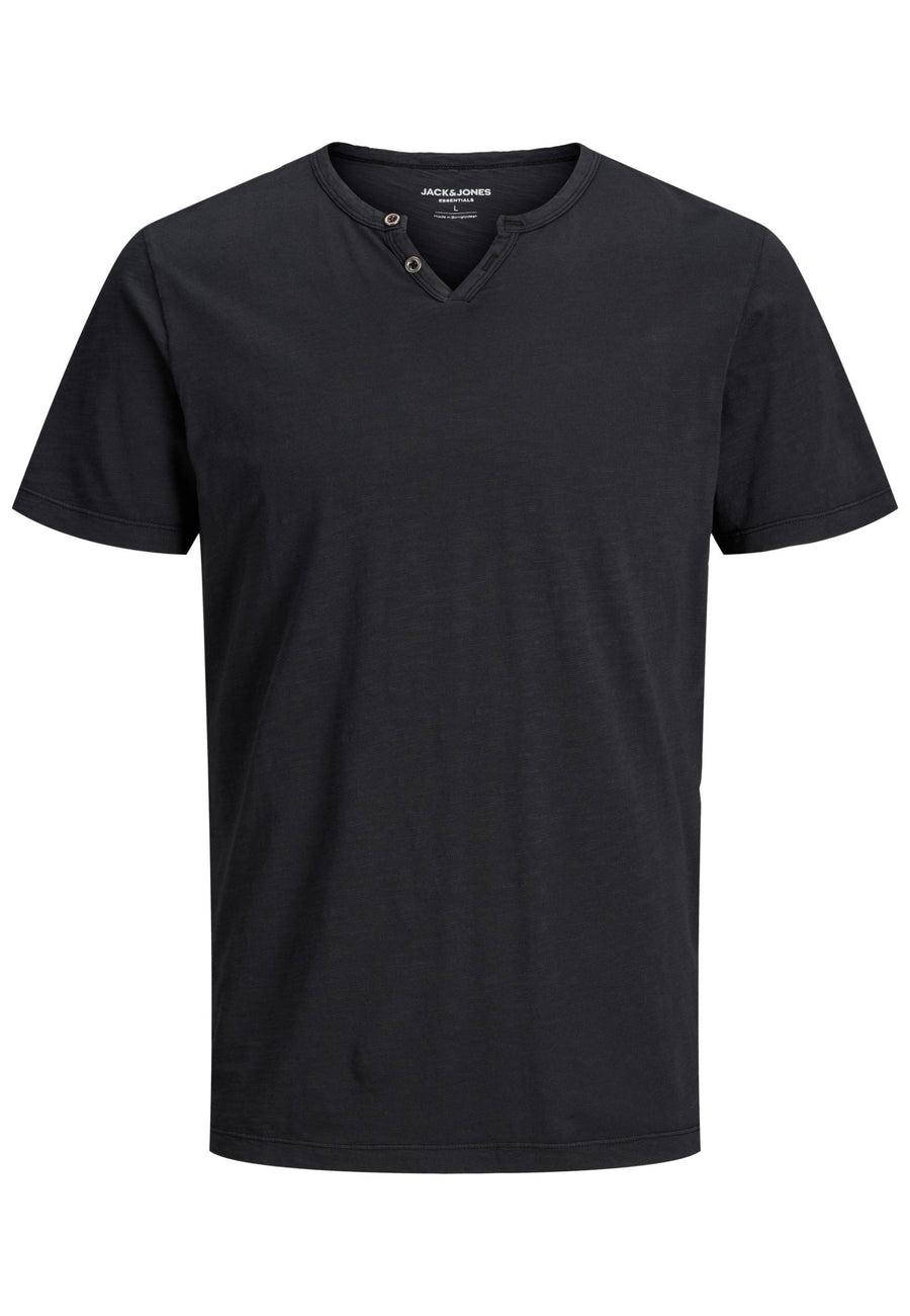 Jack & Jones Henley Shirt T-Shirt JJESPLIT NECK TEE